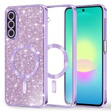 Asteroid GSM - Luxury Glitter MagSafe - Samsung Galaxy A27 5G - Light Purple
