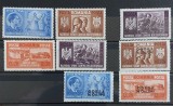 Romania 1941 - 2 Serii Fratia de arme romano-germana cu si fara supratipar MNH