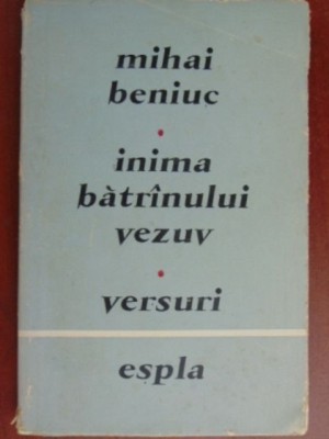 Inima batranului vezuv-Mihai Beniuc foto