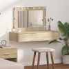 VidaXL Masă de Machiaj cu sertar Maro 100 x 40 x 70 cm Lemn compozit 865237