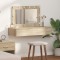 vidaXL Masă de Machiaj cu sertar Maro 100 x 40 x 70 cm Lemn compozit 865237