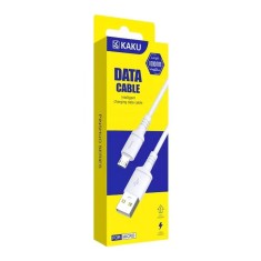 Cablu de incarcare Micro USB si transfer date, 100 cm, 2.8A, Kaku, Skin Feel, KSC419, Alb