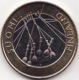 Moneda Finlanda - 5 Euro 2010 - Regiunea Satakunta, Europa