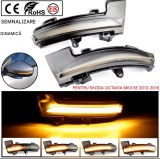 Semnalizari dinamice oglinda SKODA Octavia MK3, VOLKSWAGEN T-Roc, VOLKSWAGEN T-Cross