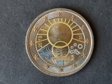 2 Euro colorizati &quot;Royal Meteorological Institute&quot; 2013, Belgia - UNC - A 3492
