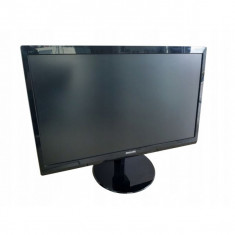 Monitor LED SH - Philips 24", model 246v5l, Wide, Full HD, DVI, Negru