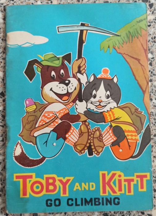 Toby and Kitt go climbing - Constantin Brindasiu// carte de colorat
