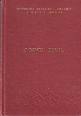Codul Civil (1981) foto