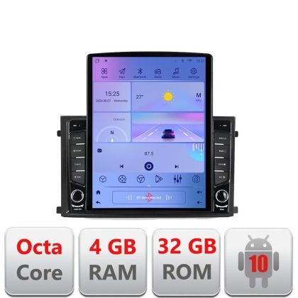 Navigatie Ssangyong Rexton 2019- KIT-rexton ecran tip TESLA 9.7&quot; 8 core 4+32 4G DSP Android Radio Bluetooth Internet GPS WIFI CarStore Technology