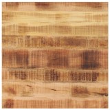 VidaXL Blat de masă, 70x70x3,8 cm, pătrat, lemn masiv mango brut