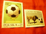 Serie Polonia 1982 - Campionatul Mondial Fotbal Spania , 2 val., Nestampilat