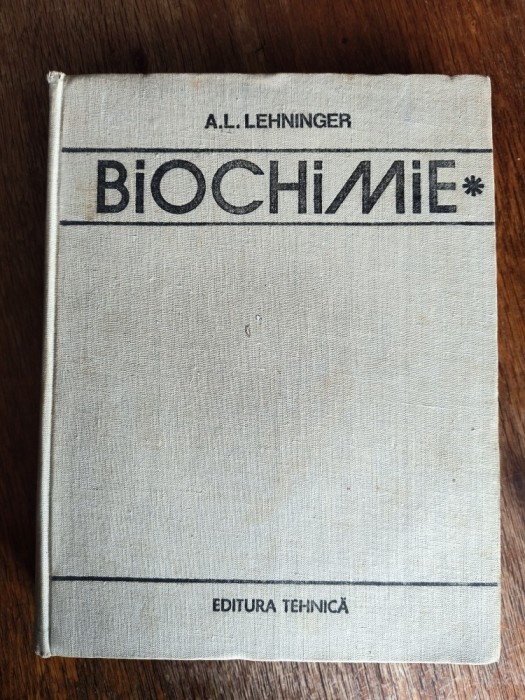 Biochimie, 2 vol. - A. L. Lehninger / R7P2S