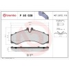 Placute frana Mercedes Sprinter 4-T Box (B904), Sprinter 4-T Bus (B904), Sprinter 4-T (B904), Sprinter Classic 3,5-T Box (B909), Sprinter Classic 4,6, BREMBO