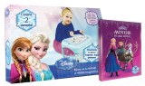 Carte &quot;Aventuri in tara lui Olaf&quot; + Set birou cu tablita magneti |