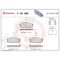 Placute frana Hyundai Santa Fe 4 (Tm Tma) 02.18-, Santa Fe 4 Box/Suv (Tm) 02.18-; Kia Sorento 3 (Um) 01.15-02.23, Fata, BREMBO