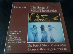 [Vinil] Mikis Theododorakis - Greece Is... The Songs of Mikis Theodorakis foto