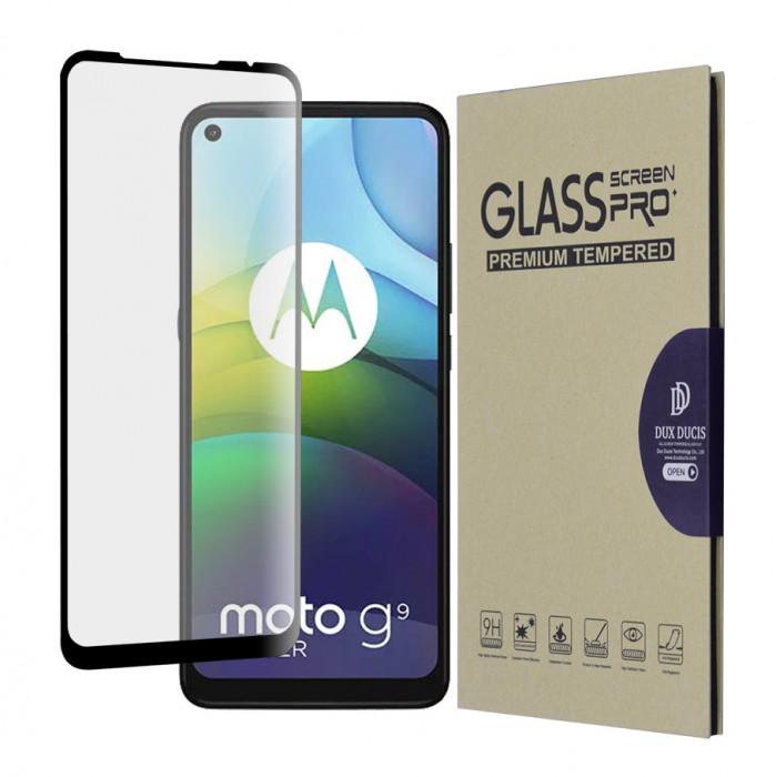 Dux Ducis - Folie sticla securizata - Motorola Moto G9 Power - Negru