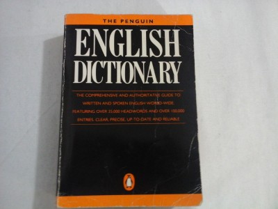 THE PENGUIN ENGLISH DICTIONARY foto