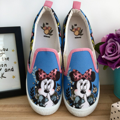 Adidasi flexibili colorati cu Minnie Mouse Disney balerini copii 34 35 cod 0933 foto