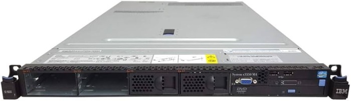 Server IBM X3550 M4 2 X CPU - Procesor Intel Xeon E5-2609 16Gb Ddr3 2 x Surse 550W MT:7914 AC1