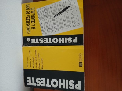 Set 2 Volume Psihotest. foto