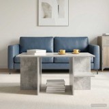 vidaXL Masă de cafea Gri Beton 87 x 50 x 45 cm Lemn prelucrat 8001058