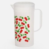Ulcior din plastic cu efect frosty și model cu cireșe, 2L, CMCLASS