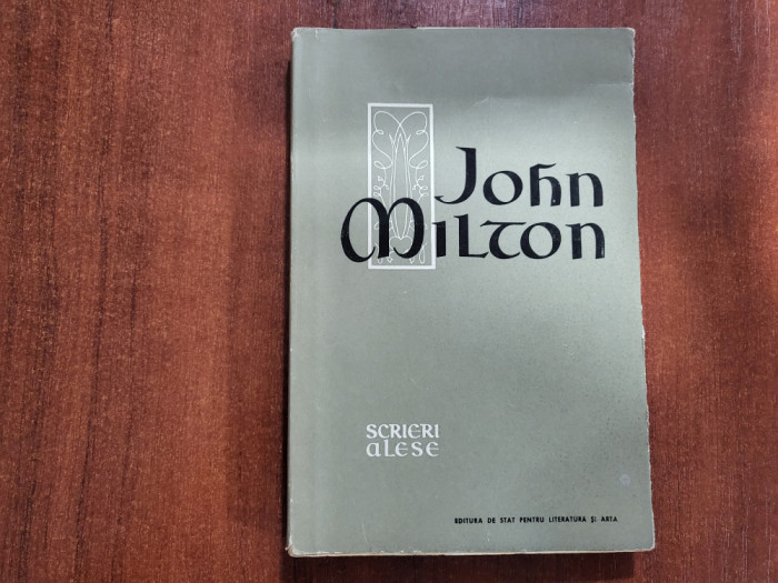Scrieri alese de John Milton
