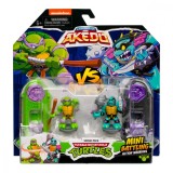 Set 2 figurine, Akedo, Testoasele Ninja, Donnie Vs Slash, S3