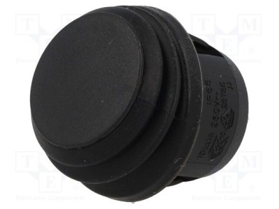 Comutator ROCKER SPST ON-OFF 10A 250V negru IP65 SCI foto