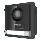 Modul Master pentru Interfonie modulara echipat cu camera video 2MP fisheye si un buton apel - HIKVISION SafetyGuard Surveillance