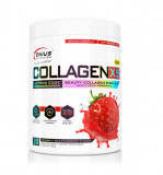 Collagen X5 cu capsuni, 360g, Genius Nutrition