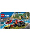 Lego City 4x4 Fire Truck With Rescue Boat (60412)
