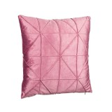 Perna decorativa, 45x45 cm, model Romburi, Roz, Poliester, ATU-084628, Oem