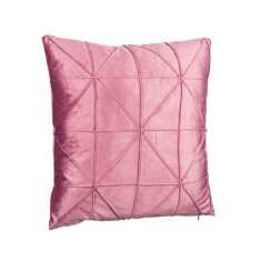 Perna decorativa, 45x45 cm, model Romburi, Roz, Poliester, ATU-084628