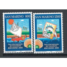 San Marino 1998 Mi 1784/85 - Expozitia Internationala Riccione