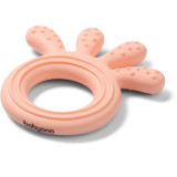 BabyOno Be Active Silicone Teether Octopus jucărie pentru dentiție Pink 1 buc