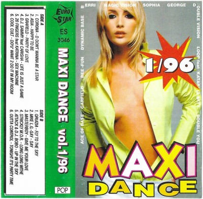 Casetă audio Various &amp;ndash; Maxi Dance Vol.1/96 foto