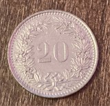 C50 - Moneda foarte veche - Elvetia - 20 rappen - 1996