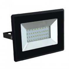 Reflector LED SMD, 30 W, 3000 K, 2550 lm, IP65, Negru foto