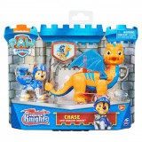 Set minifigurine cu dragon, Paw Patrol Rescue Knights, Chase 20135263