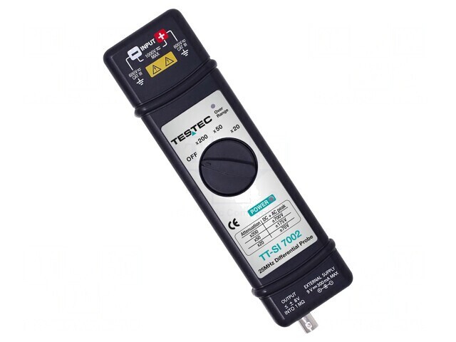 Sondă activă diferenţială 25MHz 700V pentru osciloscop