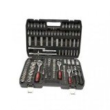 Trusa chei combinate profesionala, tubulare ,clichet ,adaptoare ,Set 172 piese