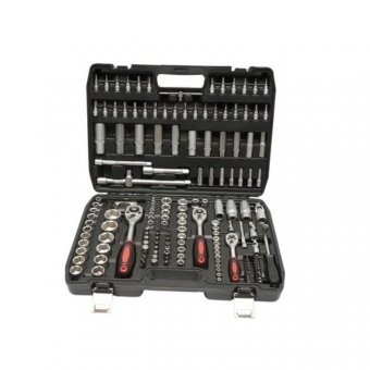 Trusa chei combinate profesionala, tubulare ,clichet ,adaptoare ,Set 172 piese