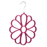 Umeraș Eșarfe, Model Floare, 15 Poziții, Fucsia, 26x26 cm, Oem