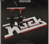 Vinil Various - Maxell Rock II Sampler (VG+) USA Promo, Rock, Compilatie, 1911, Poco, Robert Gordon, Triumph, Hall &amp; Oates, Outlaws, Styx