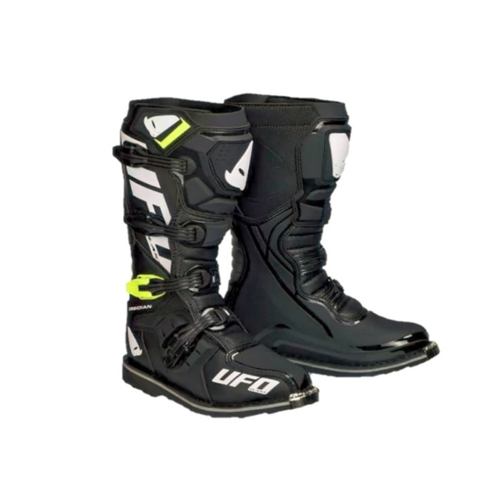 Cizme Motocross / Enduro UFO Plast OBSIDIAN negre