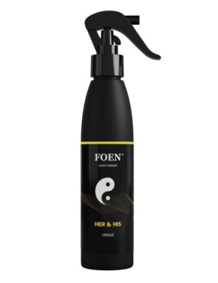 Odorizant auto premium unisex cu note citrice, condimentate si lemnoase, Foen Hers&amp;amp;His 185ml foto