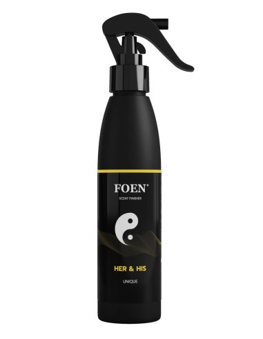 Odorizant auto premium unisex cu note citrice, condimentate si lemnoase, Foen Hers&amp;His 185ml
