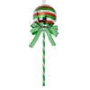 Set 3 ornamente brad Acadele plastic textil multicolor &Oslash; 9x25 cm, Clayre &amp; Eef